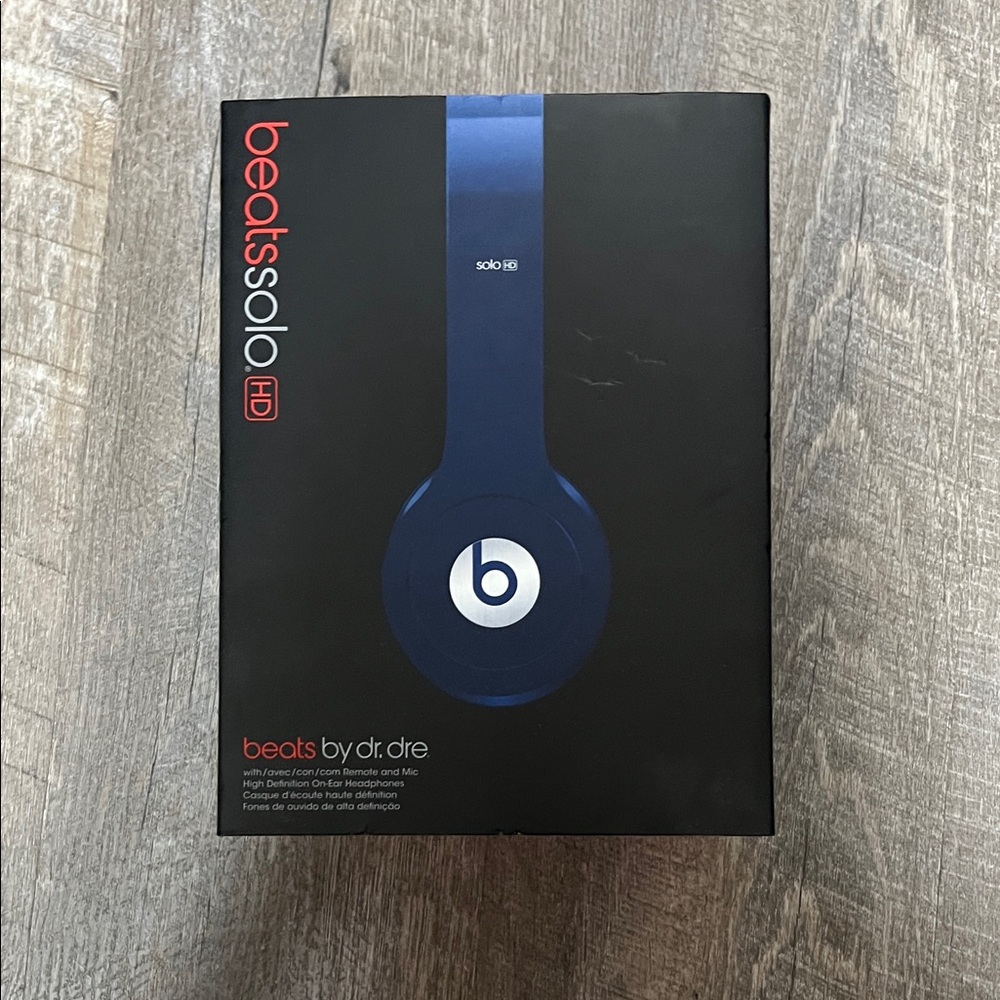 Beats Solo HD Headphones - Blue
